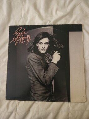 Eddie Money Columbia Black Vinyl Record with Red Center Label